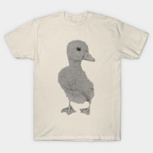 Dotwork Duck Art Print T-Shirt